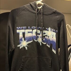 Black Graphic Hoodie